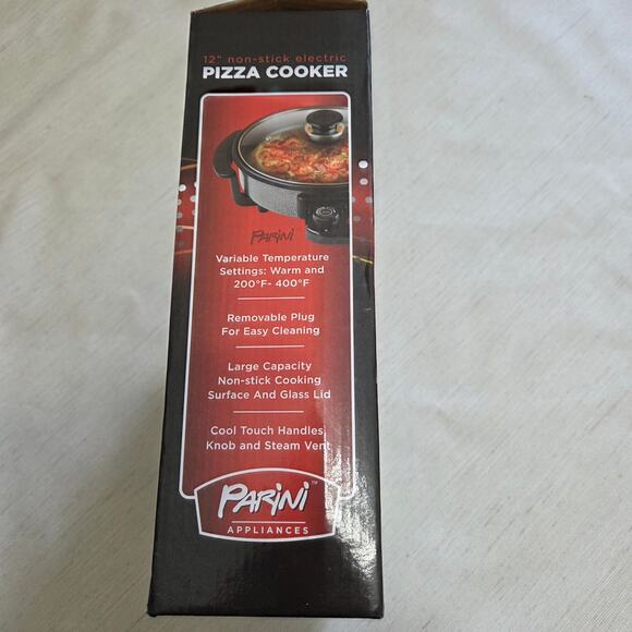 Parini Appliances 12" non-stick electric Pizza Cooker - Picture 5 of 6